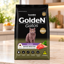 Ração Golden Gatos Adultos — Salmão, Arroz e Vegetais
